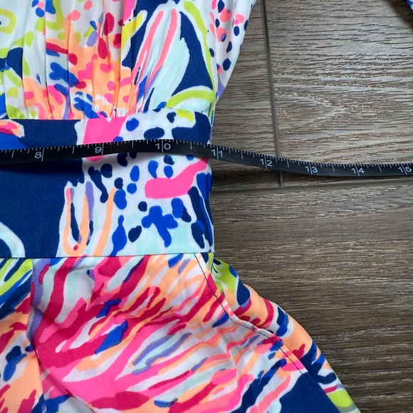Lilly Pulitzer GLORIA Romper in Indigo Sunken Treasure Size 0 ~ HOLY GRAIL! - Picture 8 of 16
